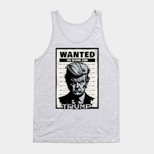 Trump Mugshot Not Guilty Tank Top